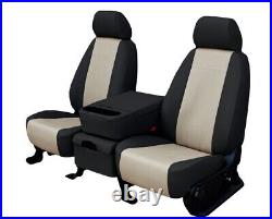 CalTrend Rear Seat Cover for 2020-2023 Ford Escape Faux Leather Sandstone