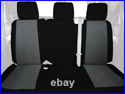 CalTrend Rear Seat Cover for 2021-2023 Toyota Tundra Carbon Fiber Charcoal