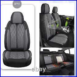 Car 2/5 Seat Cover Cushion Full Set PU Leather For Chevrolet Equinox 2011-2024