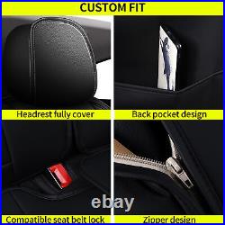 Car 5- Seat Cover Cushion Faux Leather Cover For Chevrolet Impala 2014-2020