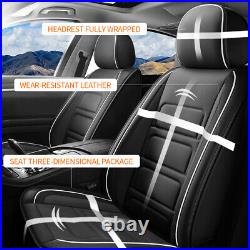 Car 5 Seat Cover Cushion Faux Leather Protector For Mazda CX-30 2020-2022