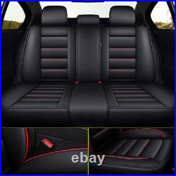 Car 5 Seat Cover Faux Leather Front & Rear Cushion For ACURA RDX 2008-2022