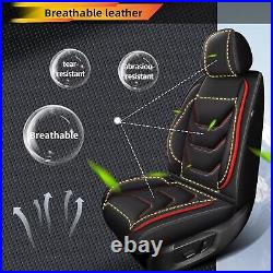 Car 5-Seat Cover Luxury Leather Accessories Fit For Hyundai Santa Cruz 2022-2024