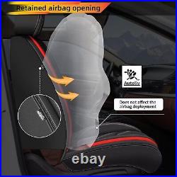 Car 5-Seat Cover Luxury Leather Accessories Fit For Hyundai Santa Cruz 2022-2024