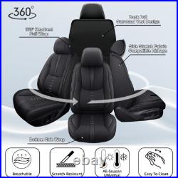 Car 5-Seat Cover PU Leather For Chevrolet Bolt 2017-2024 Cushion Pad Fropnt Rear