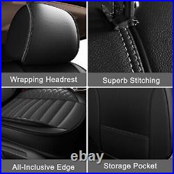 Car 5-Seat Cover PU Leather For Dodge Ram 1500 2009-2021/ 2500 3500 2010-2021
