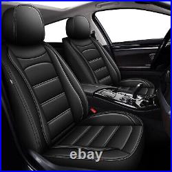 Car 5 Seat Covers Faux Leather For Dodge Dart 2013-2016 Full Set Protector Pad