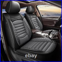 Car 5-Seat Covers For FORD F-150 Crew Cab 4-Door 2009-2024 Pu Luxury Leather Set