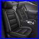 Car 5-Seat Covers For Nissan Sentra 2008-2024 Full Set Cushion Pad Faux Leather