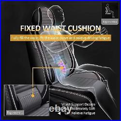 Car 5-Seat Covers Linen Fabric For Ford Escape 2001-2023 Front&Rear Cushion Pad