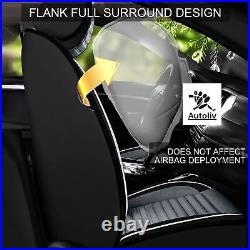 Car 5-Seat Covers Linen Fabric For Ford Escape 2001-2023 Front&Rear Cushion Pad