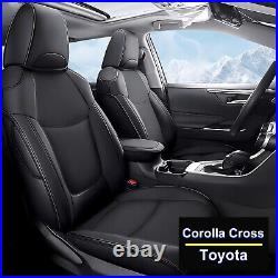Car 5-Seat Covers Set Waterproof For Toyota Corolla Cross L/LE/XLE 2022-2025