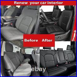 Car 5-Seat Covers Waterproof For Dodge Ram 2500 2019-2026 Full Set Black Pad