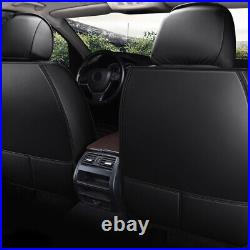 Car 5 Seats Cover Auto Sedan Cushion Faux Leather For Subaru Impreza 2007-2021