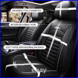 Car 5 Seats Cover Auto Sedan Cushion Faux Leather For Subaru Outback 2000-2022