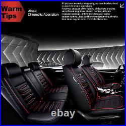 Car 5 Seats Cover Faux Leather Cushion Protector For Lincoln MKX 2008-2018