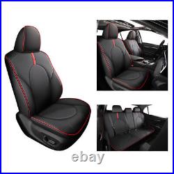 Car Custom Fit Leather Seat Covers For Toyota Camry 2018-2022 Cushions Full Set