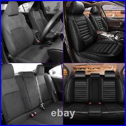 Car For Mazda CX-5 2013-2024 PU Leather Front Rear 5-Seat Covers Front&Rear Row