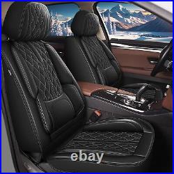 Car Front 2-Seat Covers PU Leather Cushion For Chevy Colorado 2015-2024 Crew Cab