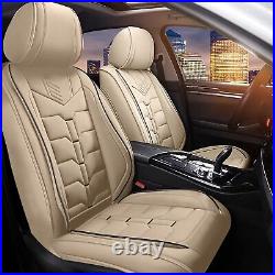 Car Front & Rear 2/5Seat Covers Cushion PU Leather For Subaru Impreza 2012-2024