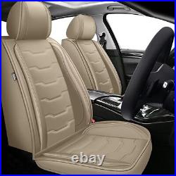 Car Front +Rear 5-Sits Seat Covers FOR LEXUS RX350 2007-2023 PU Leather Full Set