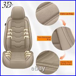 Car Front +Rear 5-Sits Seat Covers FOR LEXUS RX350 2007-2023 PU Leather Full Set
