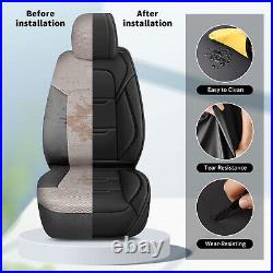 Car Front & Rear Car 2/5Seat Covers PU Leather For Kia Rio 2013-2023 Cushion Pad