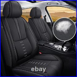 Car Front Rear For Honda HR-V 2016-2024 Seat Covers Faux Leather Cushion 5 -Sits