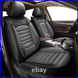 Car Front&Rear For TOYOTA Tundra Crew Cab 4-Door 2008-2024 Seat Cover Pu Leather