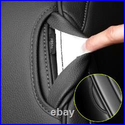 Car Leather Seat Cover Full Set Compatible Airbag Fit Toyota 4 Runner 2014-2019
