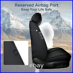 Car Seat Cover Front Rear Faux Leather Full Set For Toyota 4Runner 2003-2023