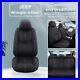 Car Seat Cover Fuax Leather 5 Sits Cover Pad For JEEP Wrangler 4-Door 2008-2024