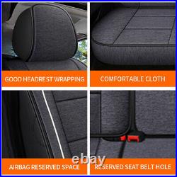 Car Seat Cover Full Set Linen Fabric 4-Door For Toyota Prius 2007-2015/ 2020-22