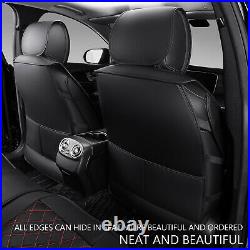 Car Seat Cover Full Set Universal Fit Seat Cover Front and Rear Bench Seat Cover