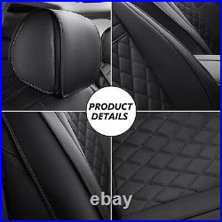Car Seat Cover Full Set Universal Fit Seat Cover Front and Rear Bench Seat Cover