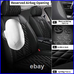 Car Seat Cover Full Set Waterproof Leather Auto Sedan For Honda Accord 2003-2017