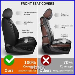 Car Seat Covers 5-Seat For Chevy Silverado/GMC Sierra 1500 2500/3500HD 2019-2026
