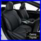 Car Seat Covers 5-Seats PU Leather Waterproof For Toyota Camry LE SE 2025-2026