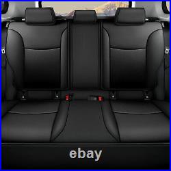 Car Seat Covers 5-Seats Waterproof For Toyota Corolla S SE XSE Sedan 2014-2019