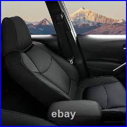 Car Seat Covers 5-Seats Waterproof For Toyota Corolla S SE XSE Sedan 2014-2019