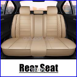 Car Seat Covers FOR 2012-2015 Mercedes Benz ML350 PU Leather 5 Seats Beige