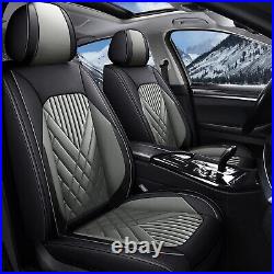 Car Seat Covers Front&Rear Faux Leather For Toyota Avalon 2005-2022 Full Set