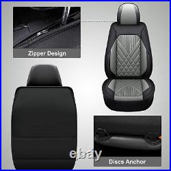 Car Seat Covers Front&Rear Faux Leather For Toyota Avalon 2005-2022 Full Set