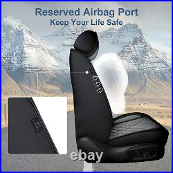 Car Seat Covers Front&Rear Faux Leather For Toyota Avalon 2005-2022 Full Set