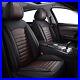Car Seat Covers Full Set PU Leather Deluxe Cushion For Land Rover SUV Protector