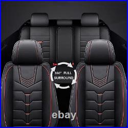 Car Seat Covers PU Leather Cushion Pad Front&Rear For Ford Edge 2007-2024