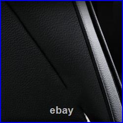 Car Seat Covers PU Leather Front Rear Seat Cushion Bench Protector Universal USA