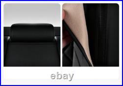 Car Seat Covers PU Leather Front Rear Seat Cushion Bench Protector Universal USA