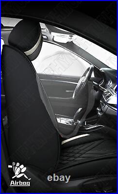 Car Seat Covers PU Leather Seat Cushion Front and Rear Split Bench Protection