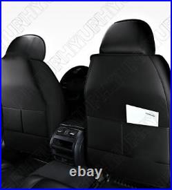 Car Seat Covers PU Leather Seat Cushion Front and Rear Split Bench Protection
